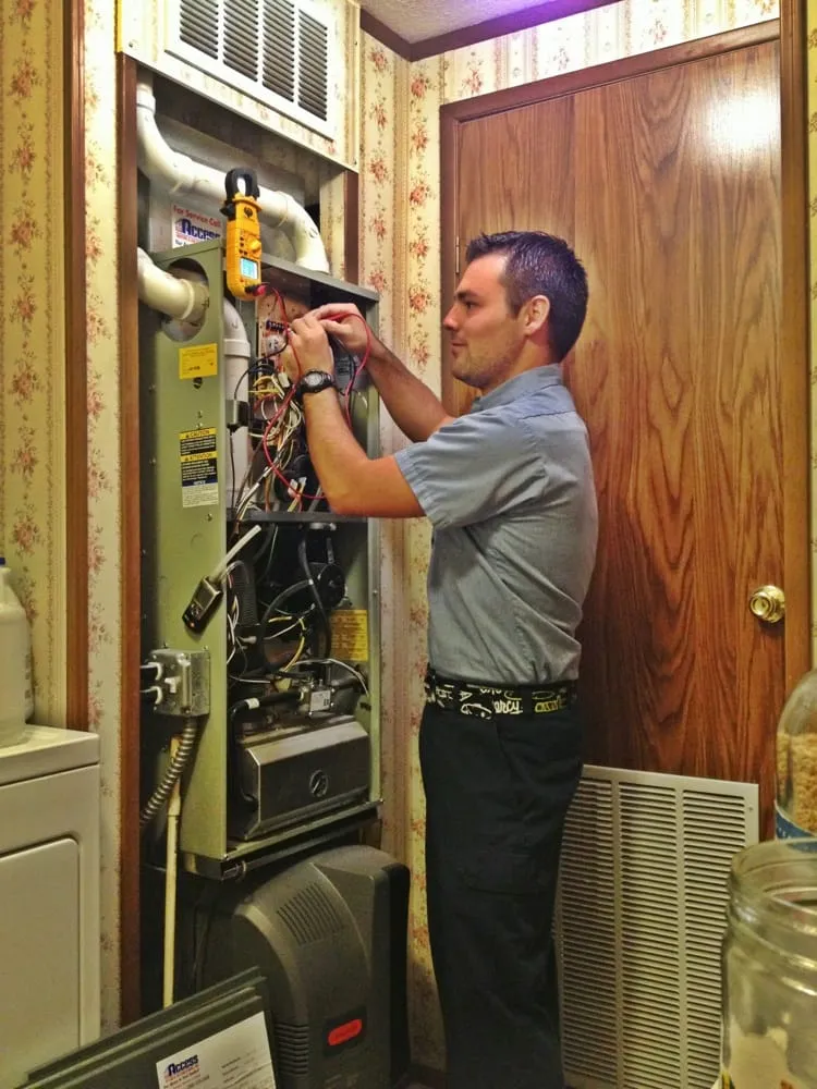 Slide of Access Heating, Air & Plumbing