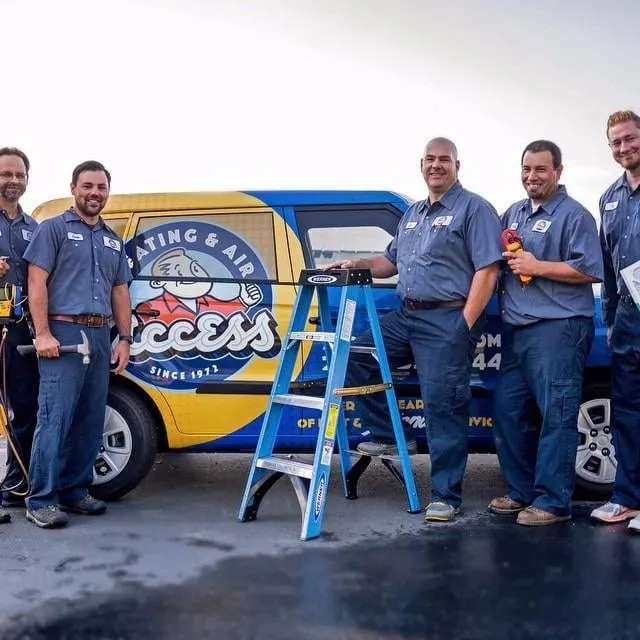 Slide of Access Heating, Air & Plumbing