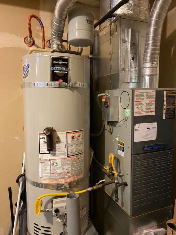 Slide of Access plumbing and heating