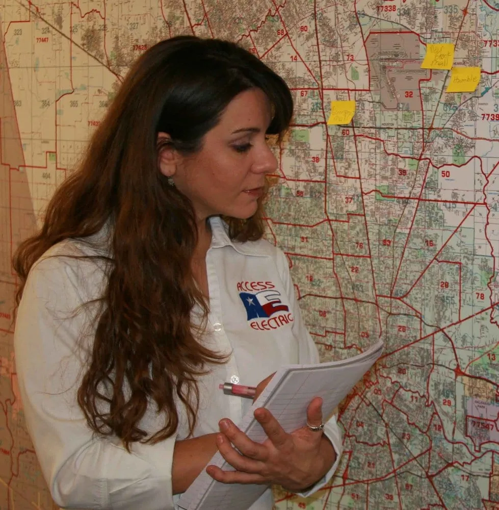 Slide of Access Service Team