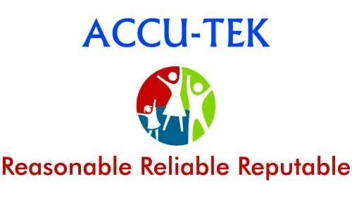 Slide of Accu-Tek