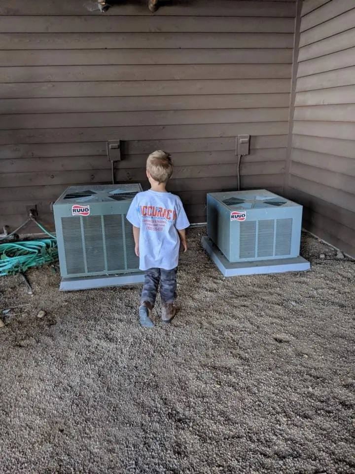 Slide of Accuracy Heating & Cooling