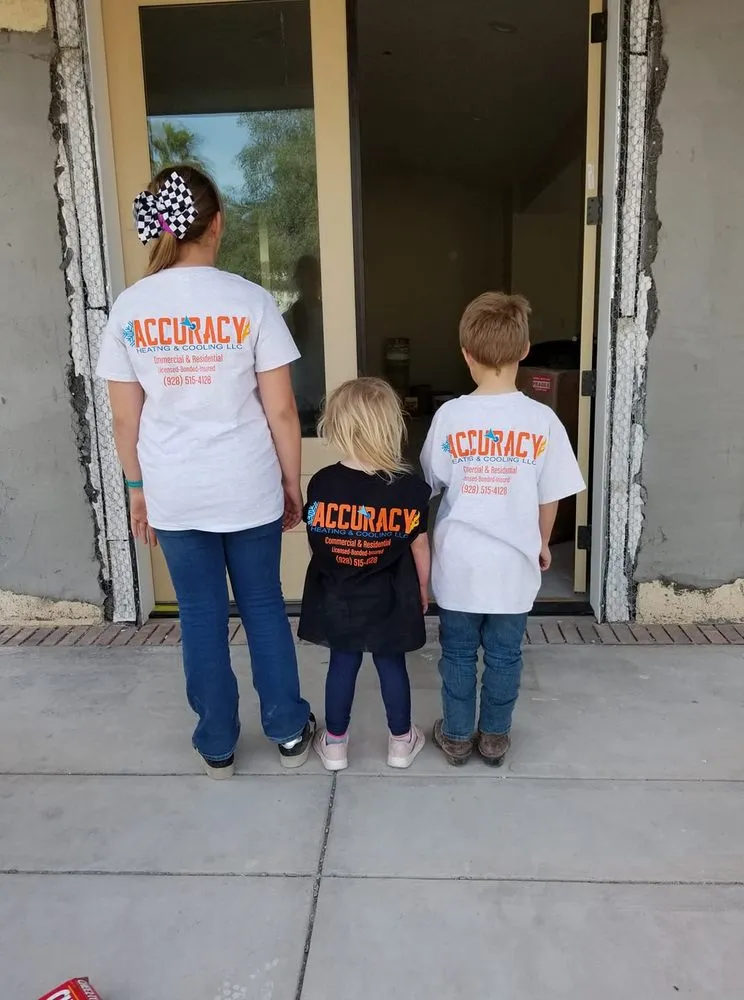 Slide of Accuracy Heating & Cooling