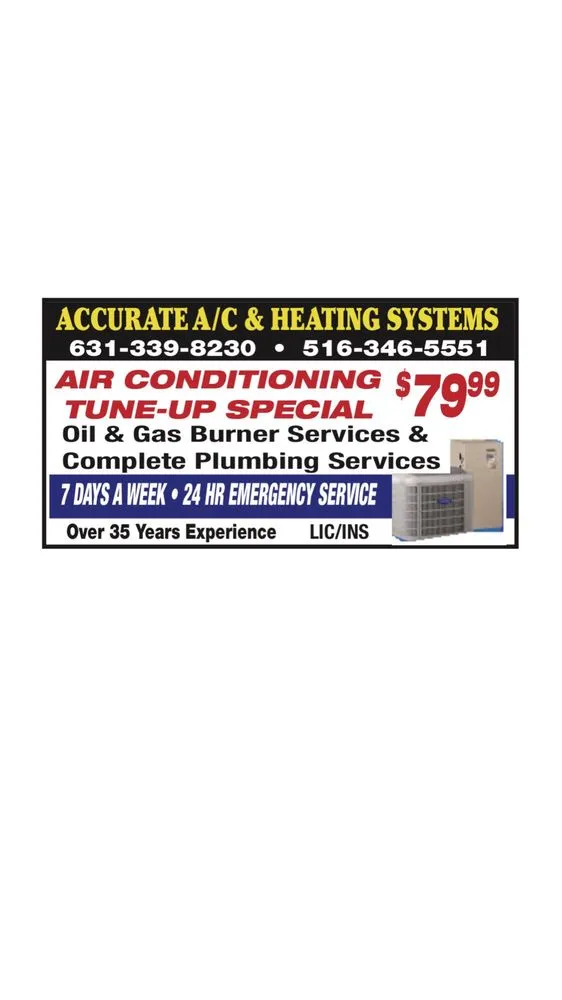 Slide of Accurate AC and Heating