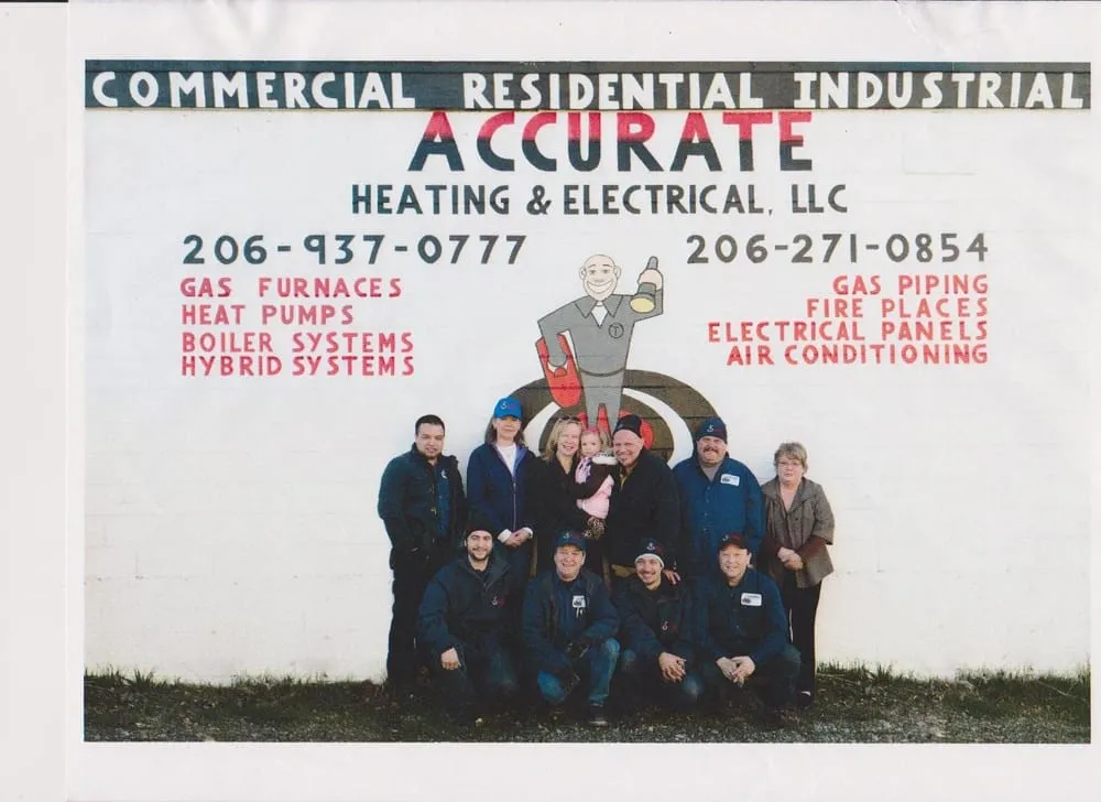 Slide of Accurate Heating & Electrical