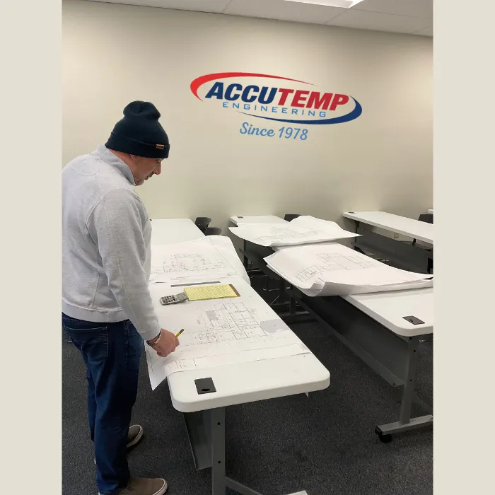 Slide of Accutemp Engineering