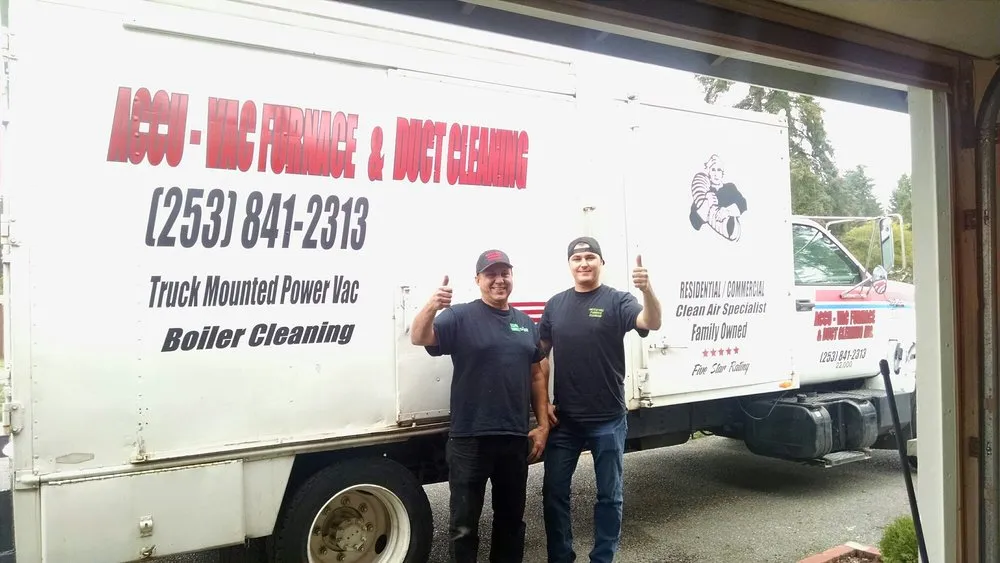 Slide of AccuVac Furnace And Duct Cleaning