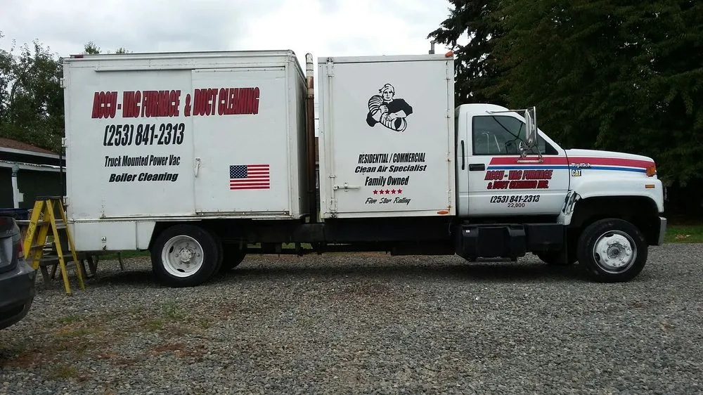 Slide of AccuVac Furnace And Duct Cleaning