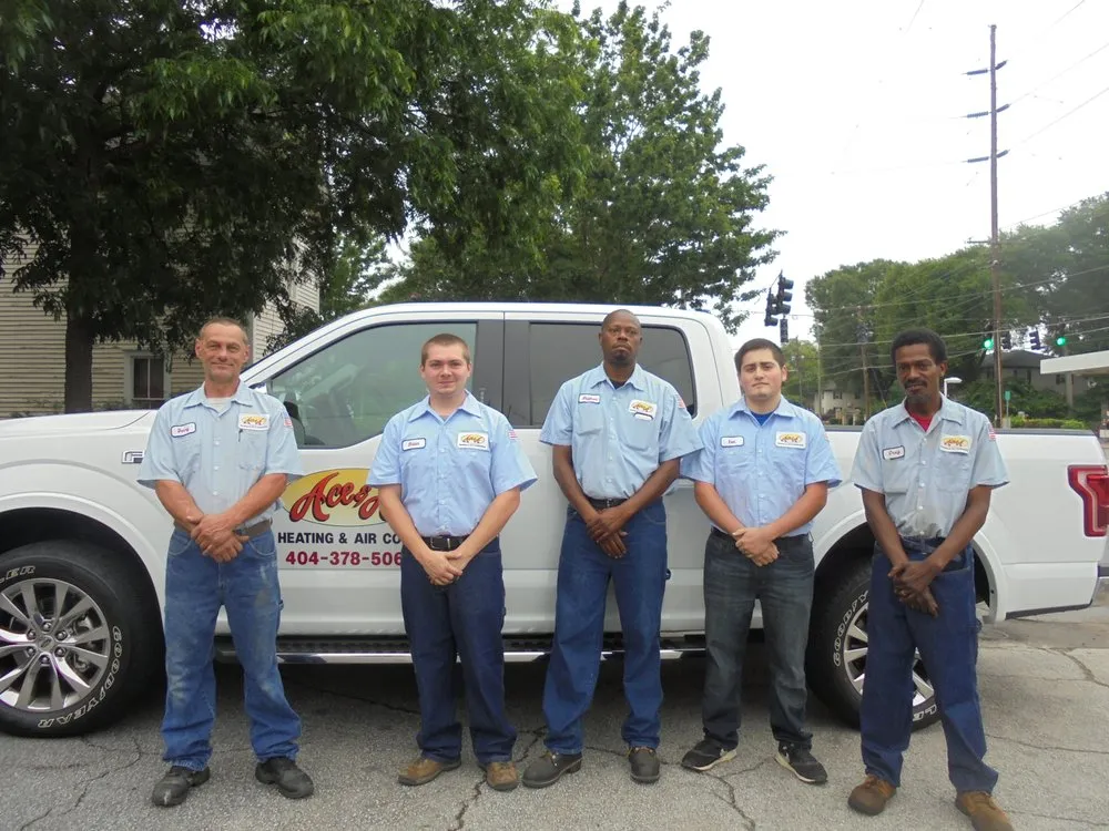 Slide of Ace & A Heating & Air Conditioning