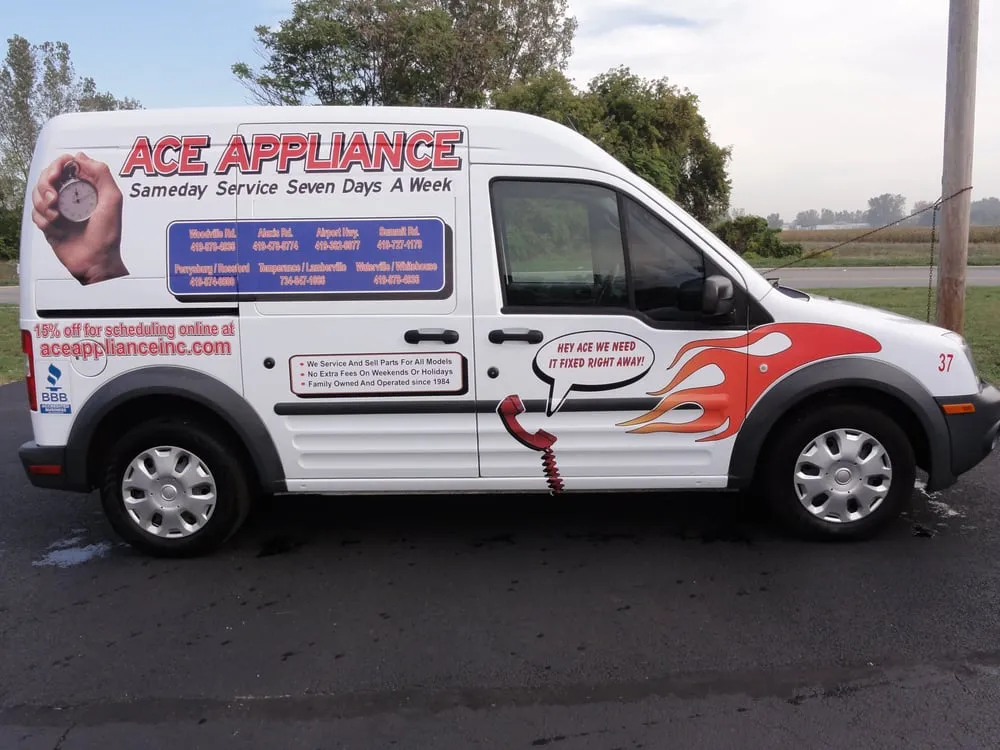 Slide of Ace Appliance Sales & Service