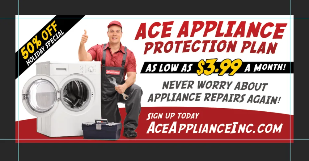 Slide of Ace Appliance Sales & Service