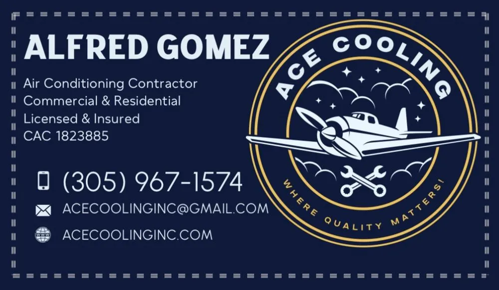 Slide of Ace Cooling