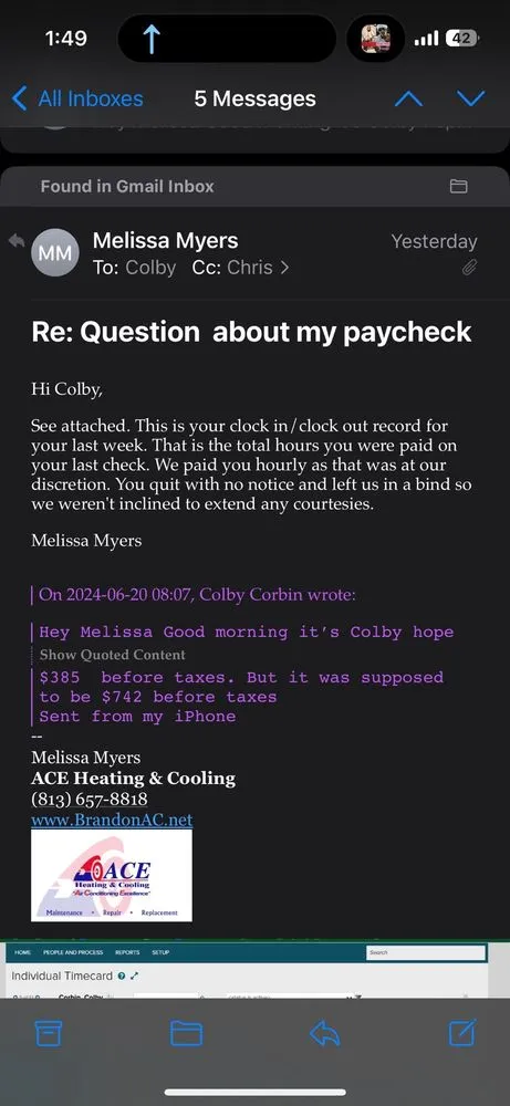 Slide of Ace Heating & Cooling