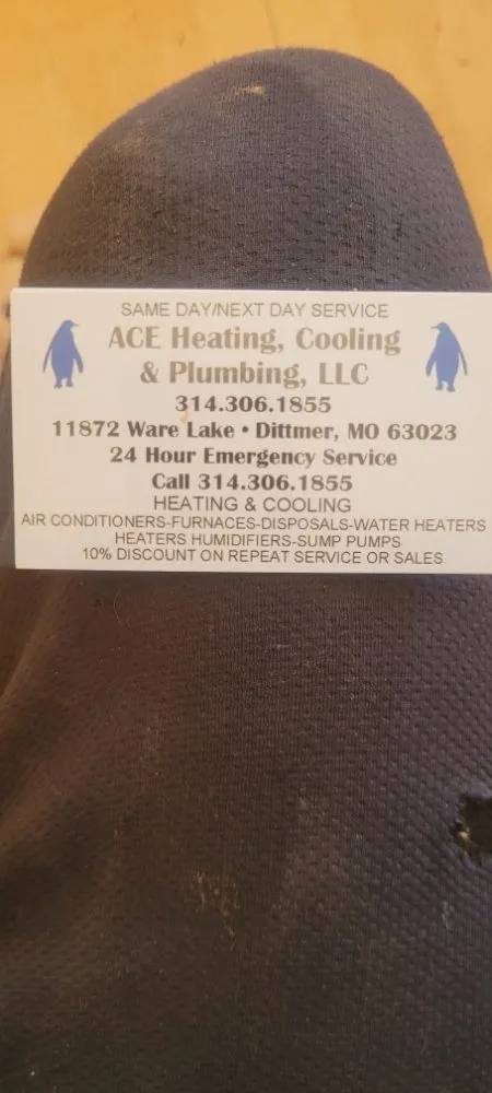 Professional heating repair for homes in Dittmer, MO by Ace Heating and Cooling and Plumbing Services