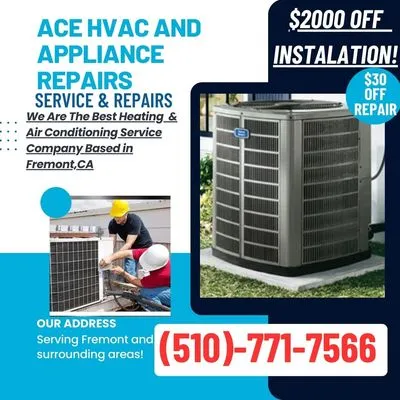 Ace HVAC & Appliance Repair - Pleasanton Logo