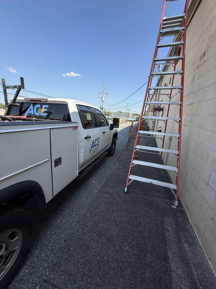 Slide of Ace HVAC and Electric