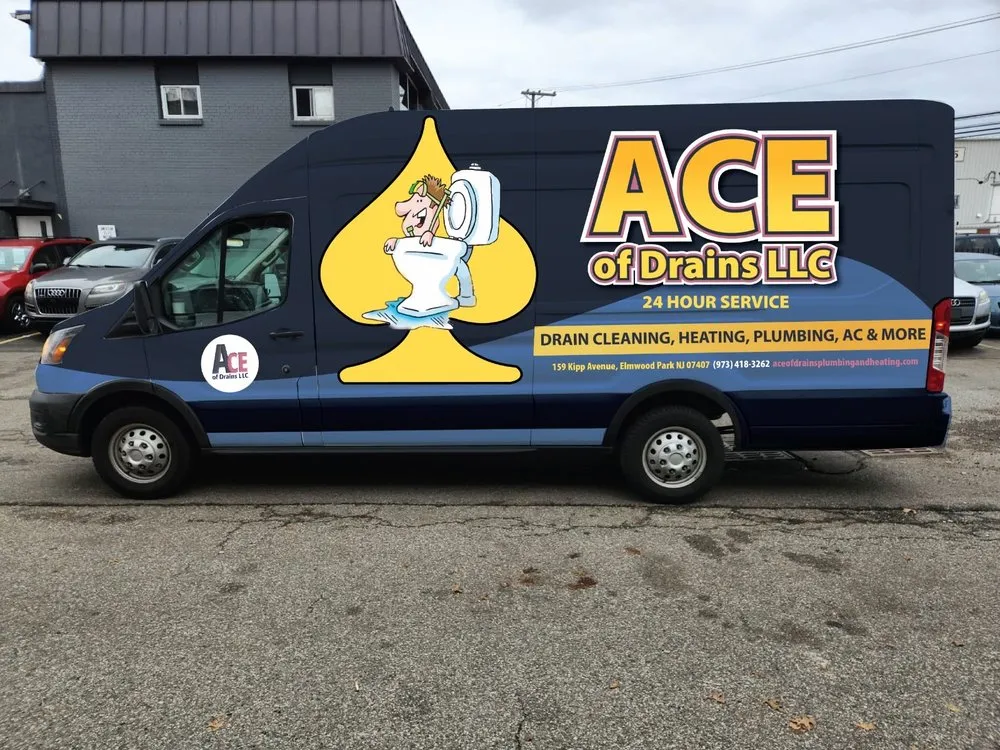 Slide of Ace of Drains Plumbing and Heating