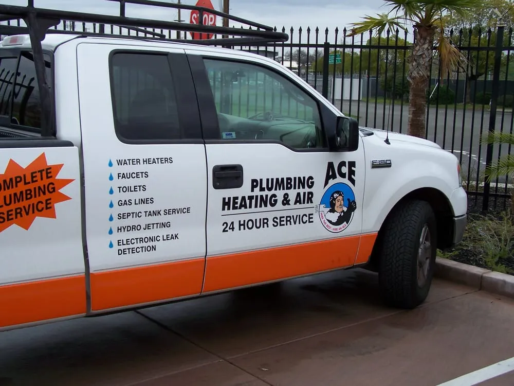 Slide of Ace Plumbing