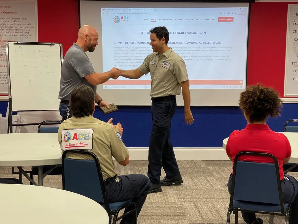 Slide of Ace Solves It All