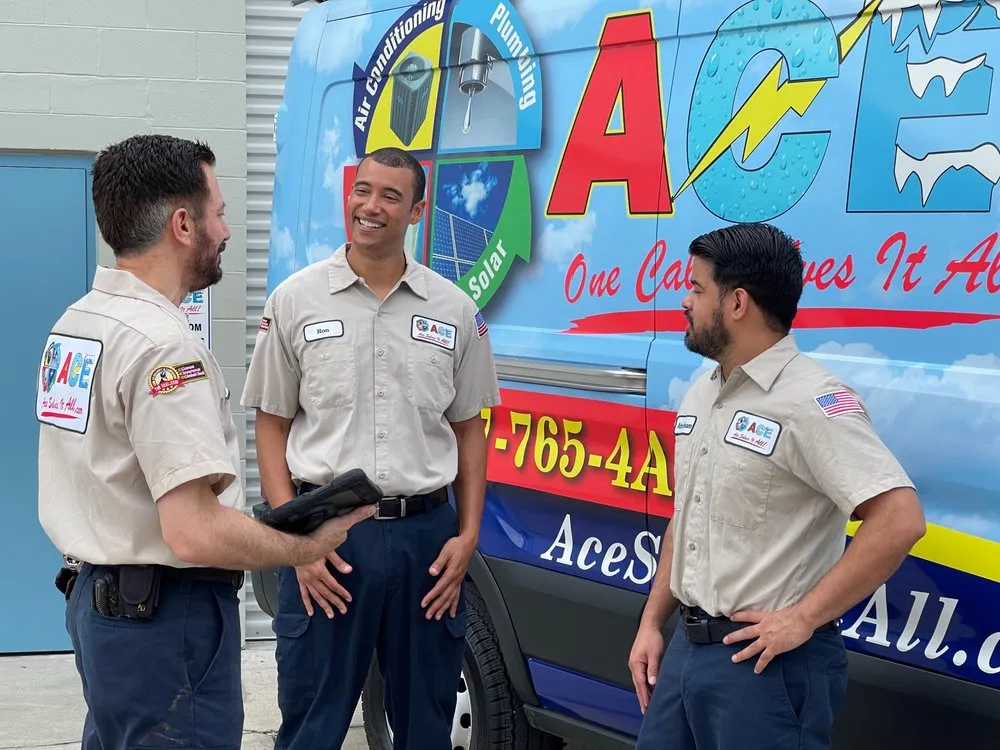 Slide of Ace Solves It All