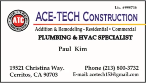 Slide of Ace-Tech Construction