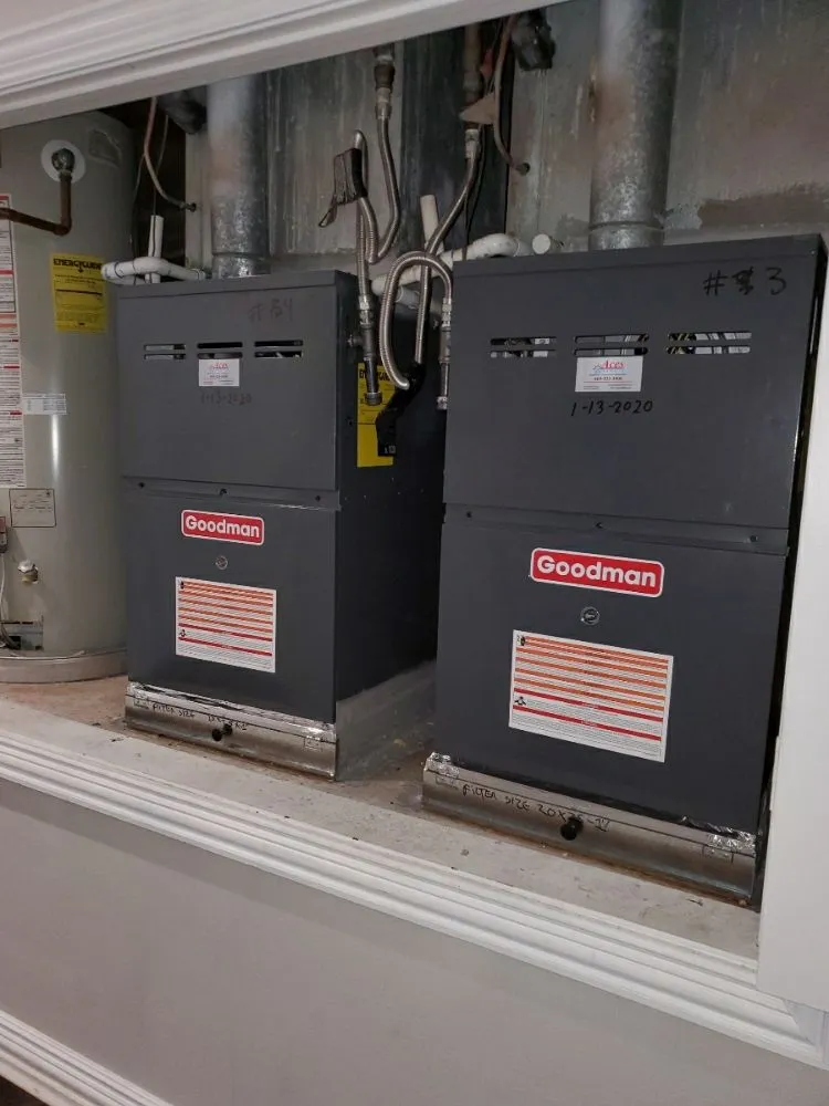 Slide of Aces AC and Heat