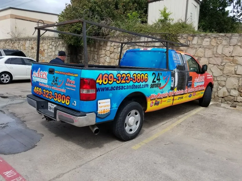 Slide of Aces AC and Heat