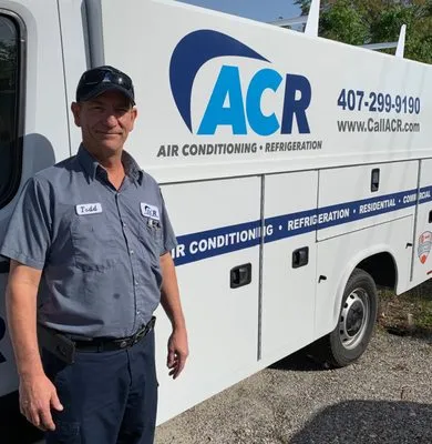 ACR Air Conditioning & Refrigeration Logo