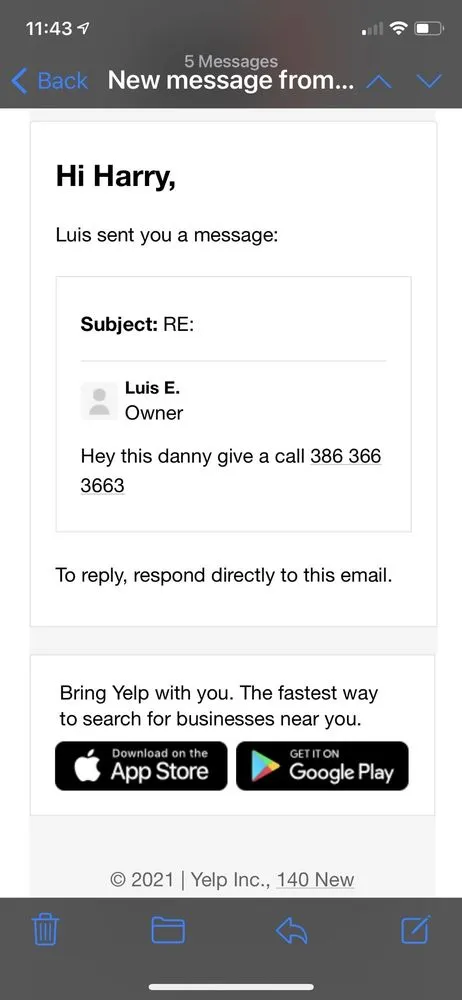 Slide of ACRA Services