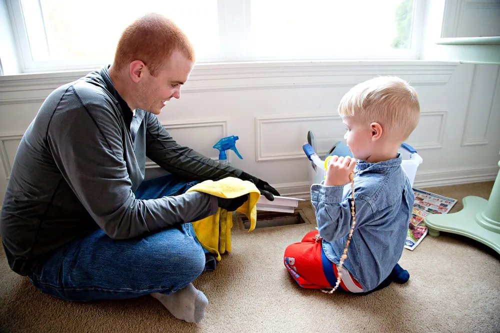 Slide of ACT Air Duct Cleaning
