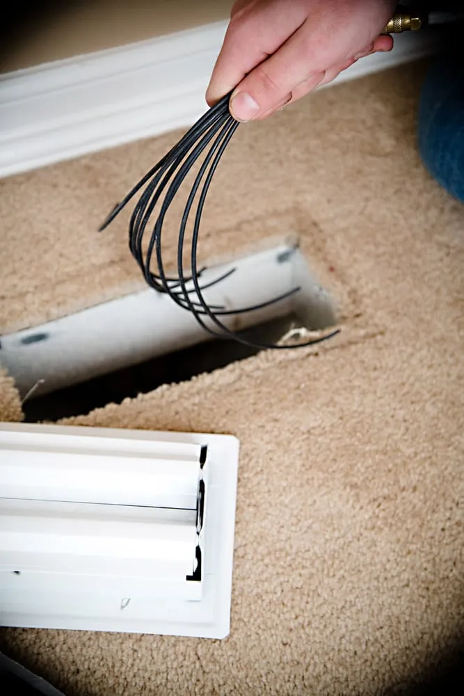 Slide of ACT Air Duct Cleaning