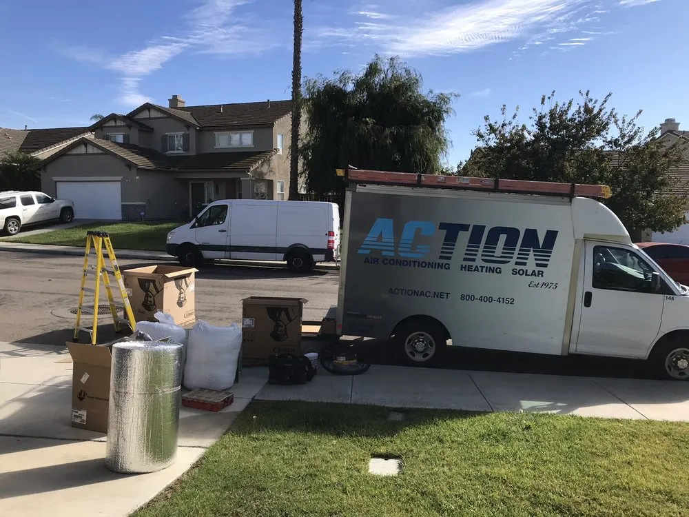 Slide of Action Air Conditioning & Heating