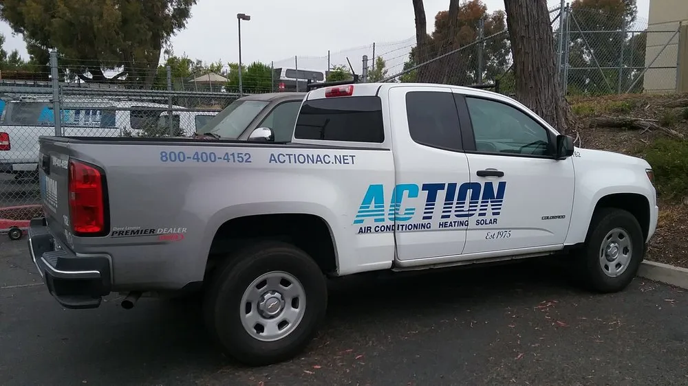 Slide of Action Air Conditioning & Heating