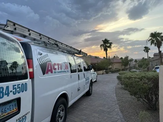 Action Air Conditioning Logo