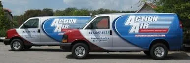 Slide of Action Air Conditioning Service