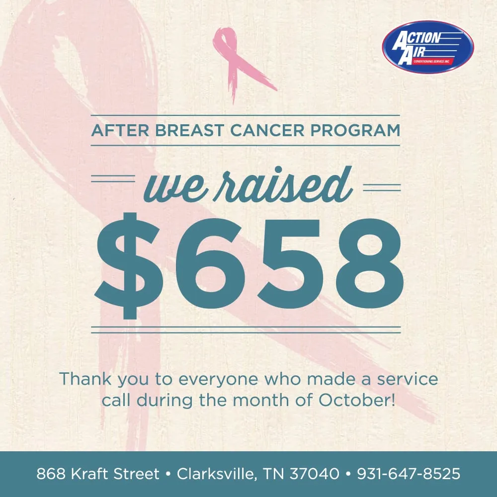 Slide of Action Air Conditioning Service