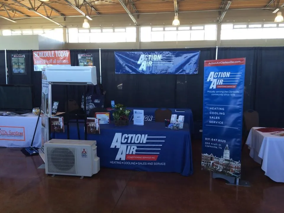 Slide of Action Air Conditioning Service