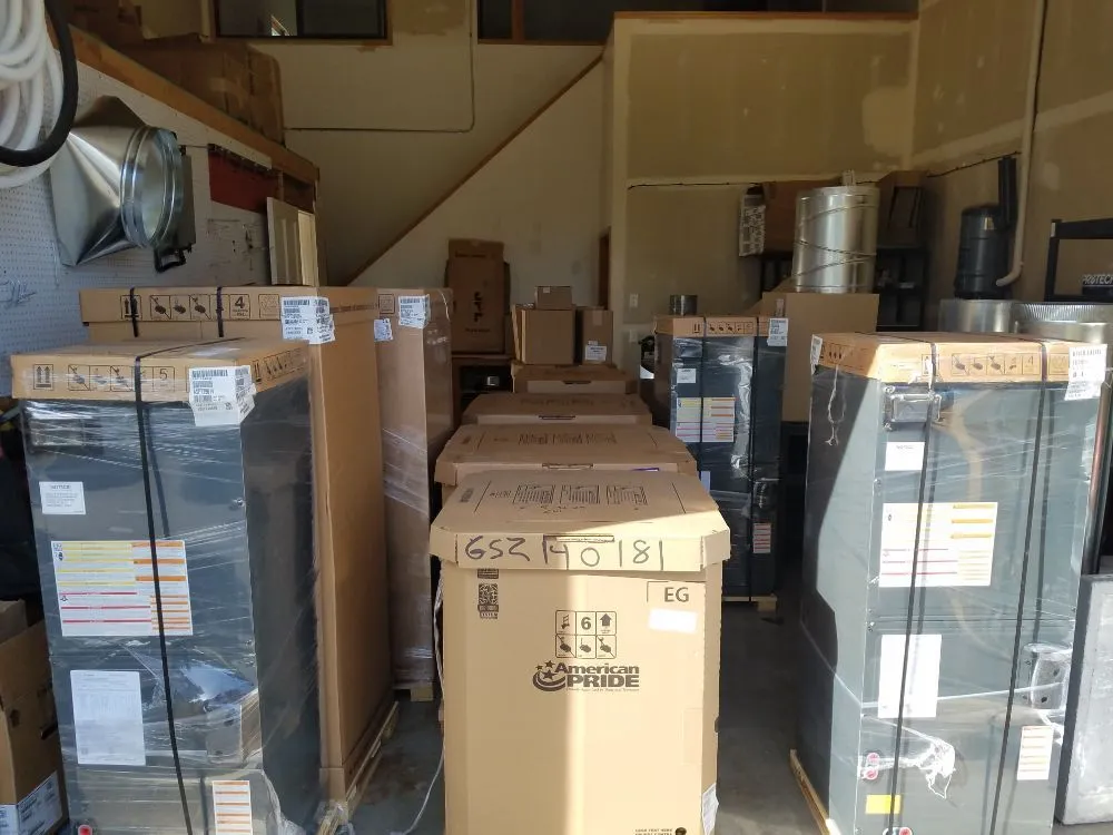 Slide of Action Air Heating and Cooling