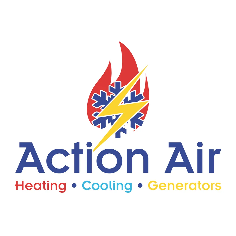 Slide of Action Air Heating Cooling Generators