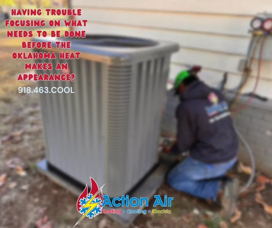 Slide of Action Air Heating Cooling Generators