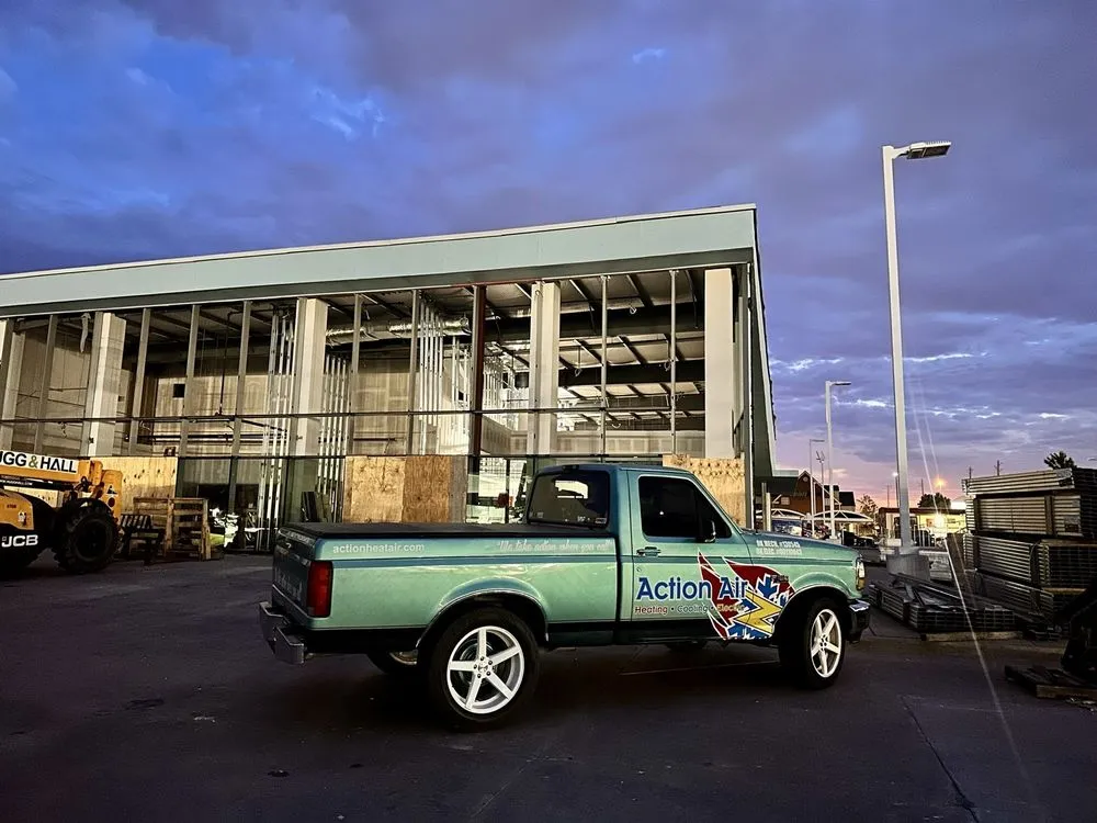 Slide of Action Air Heating Cooling Generators