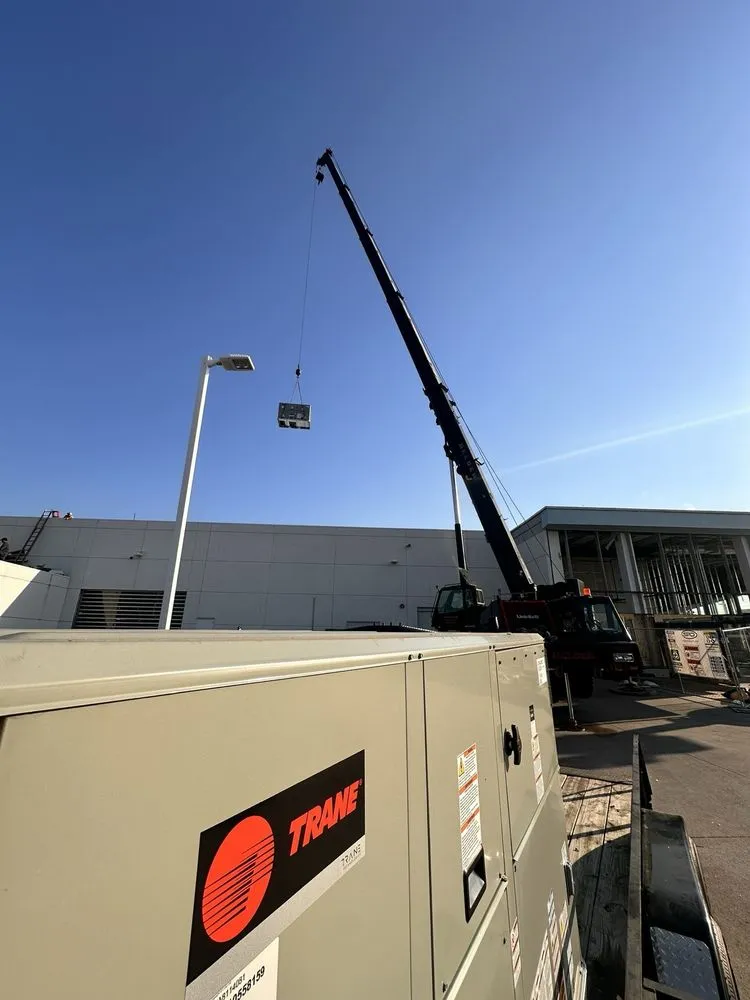 Slide of Action Air Heating Cooling Generators