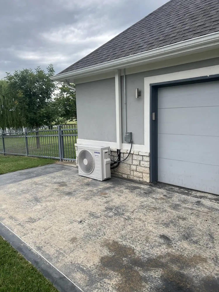 Slide of Action Air Heating Cooling Generators