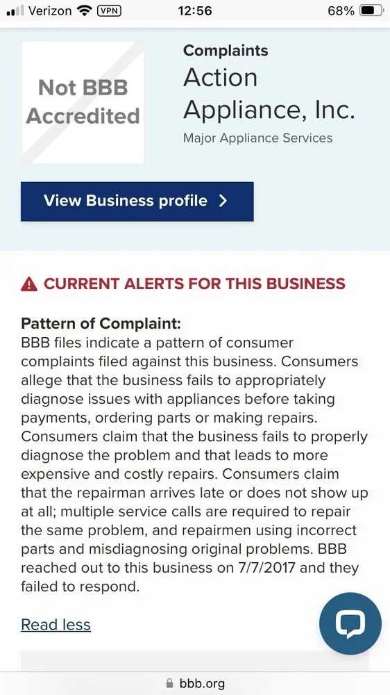 Slide of Action Appliance