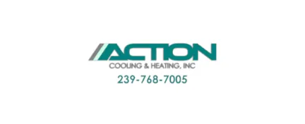 Slide of Action Cooling & Heating