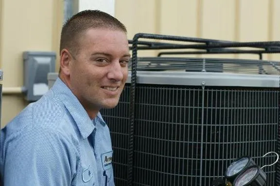 Slide of Action Cooling & Heating