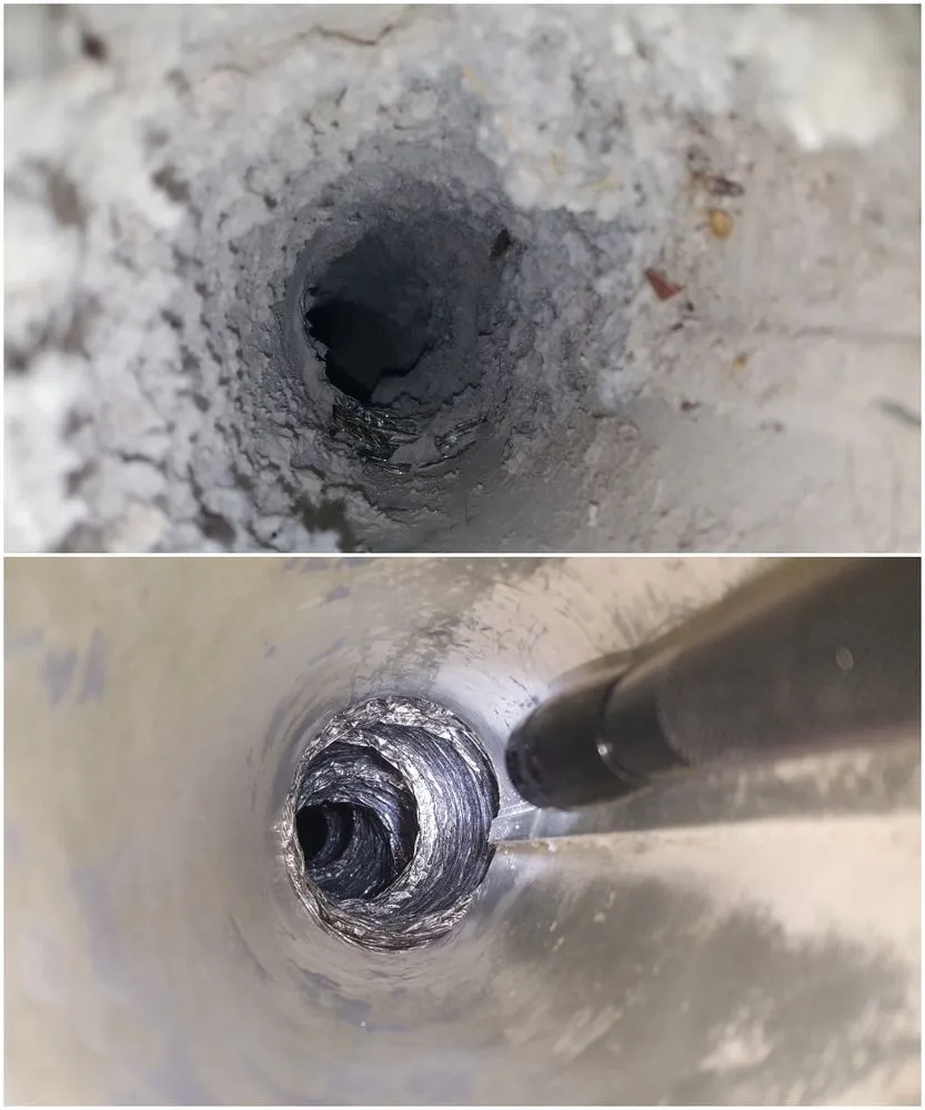 Slide of Action Duct Cleaning