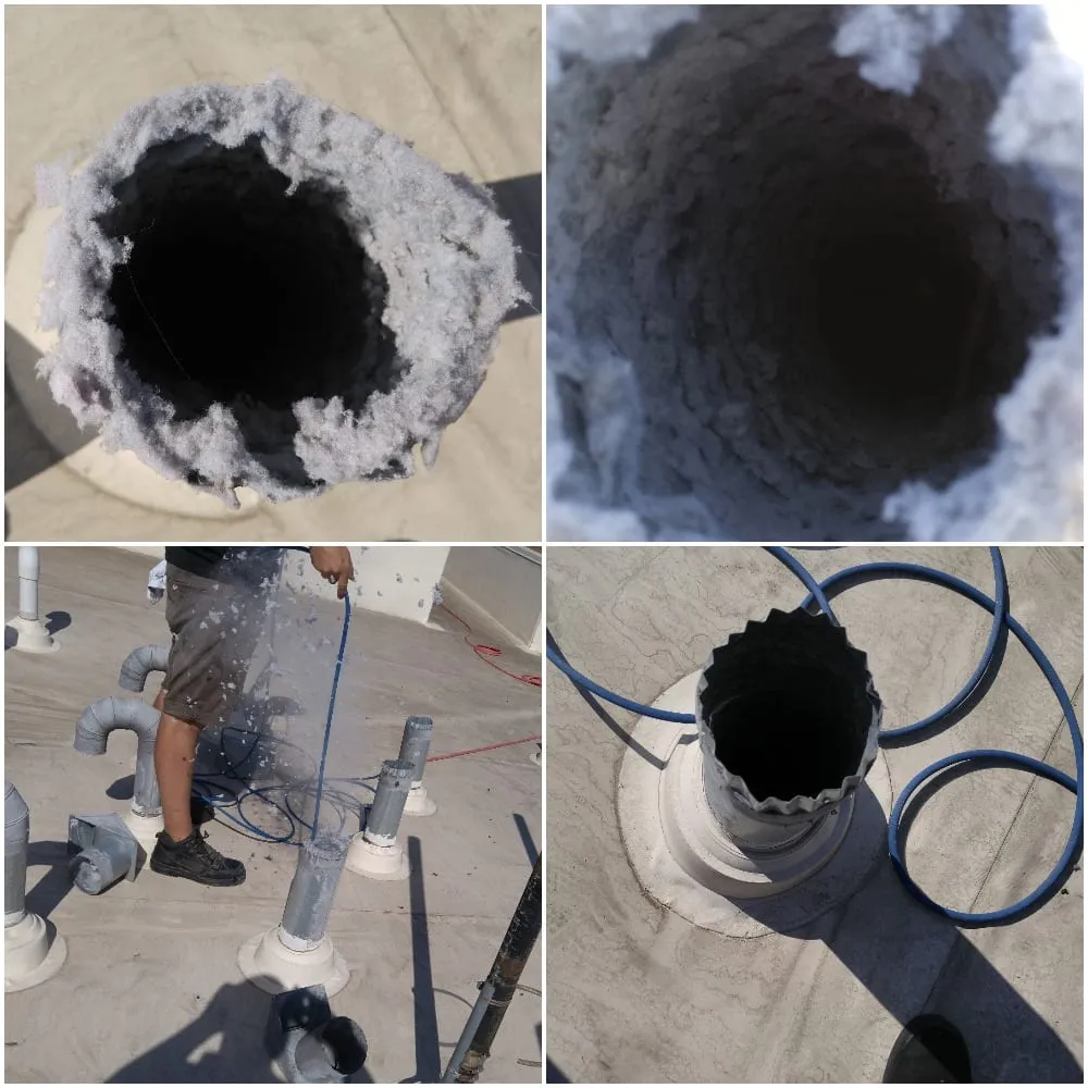 Slide of Action Duct Cleaning