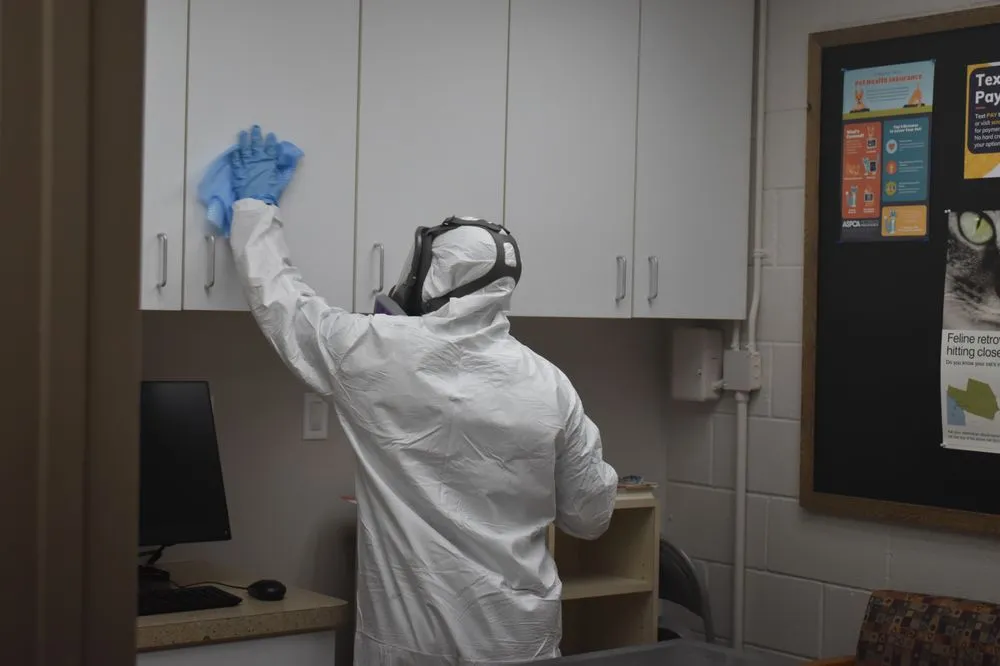 Slide of Action Duct Cleaning