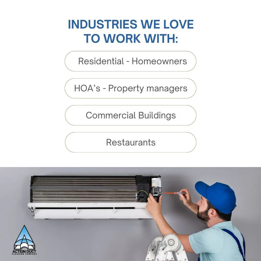 Slide of Action Duct Cleaning of San Diego